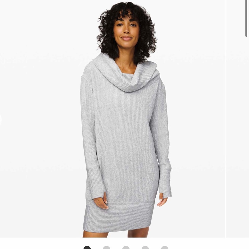 Lululemon Along the Way Sweater Dress